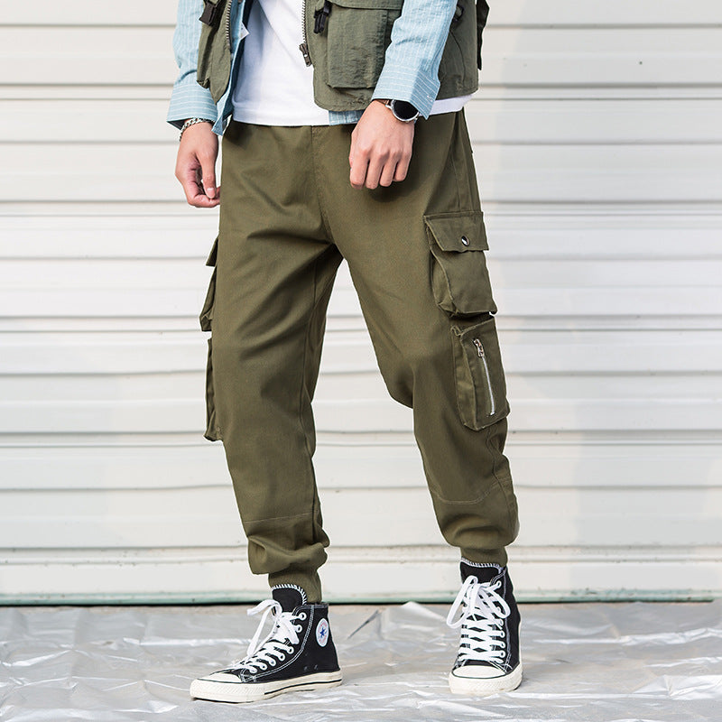 Pant Men Many Pockets