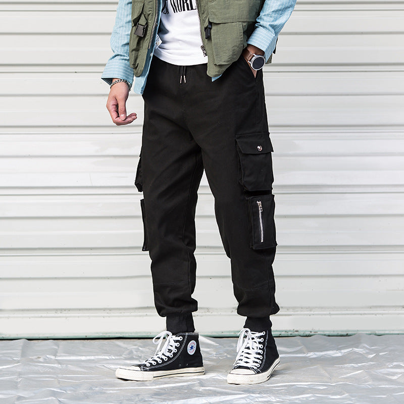 Pant Men Many Pockets