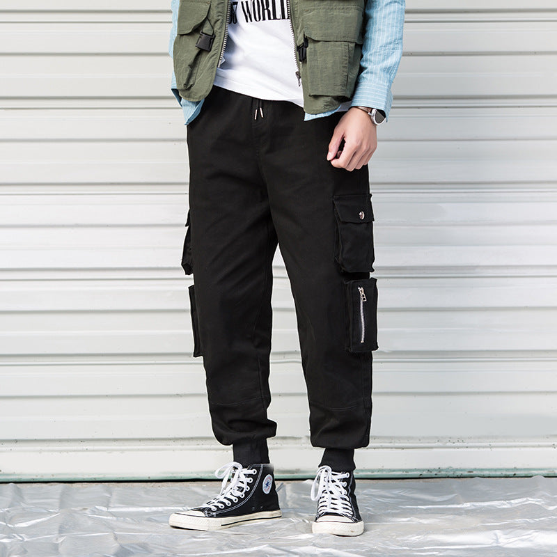 Pant Men Many Pockets