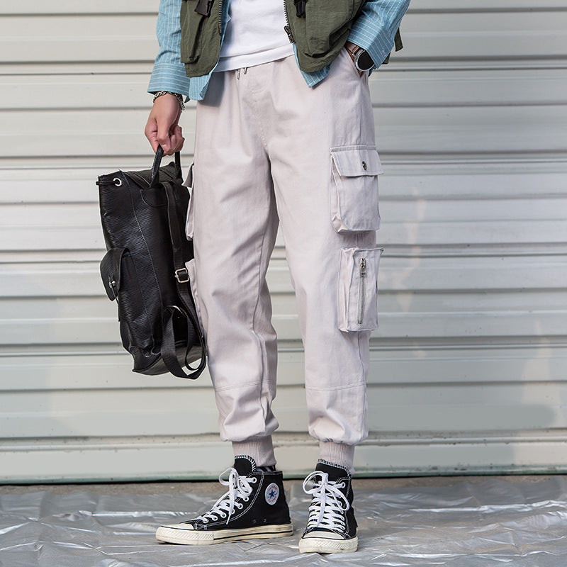 Pant Men Many Pockets