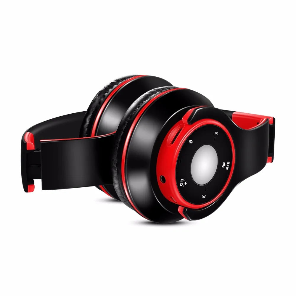 Bluetooth Headset Wireless Headphones Earphone Support SD Card