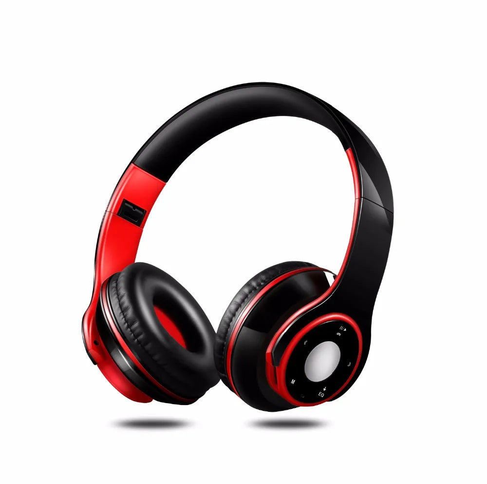 Bluetooth Headset Wireless Headphones Earphone Support SD Card