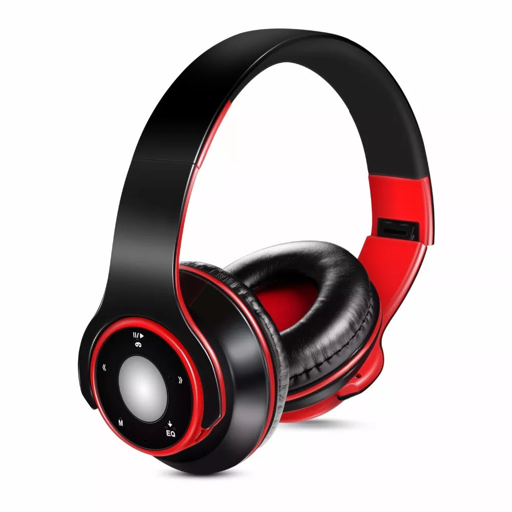 Bluetooth Headset Wireless Headphones Earphone Support SD Card