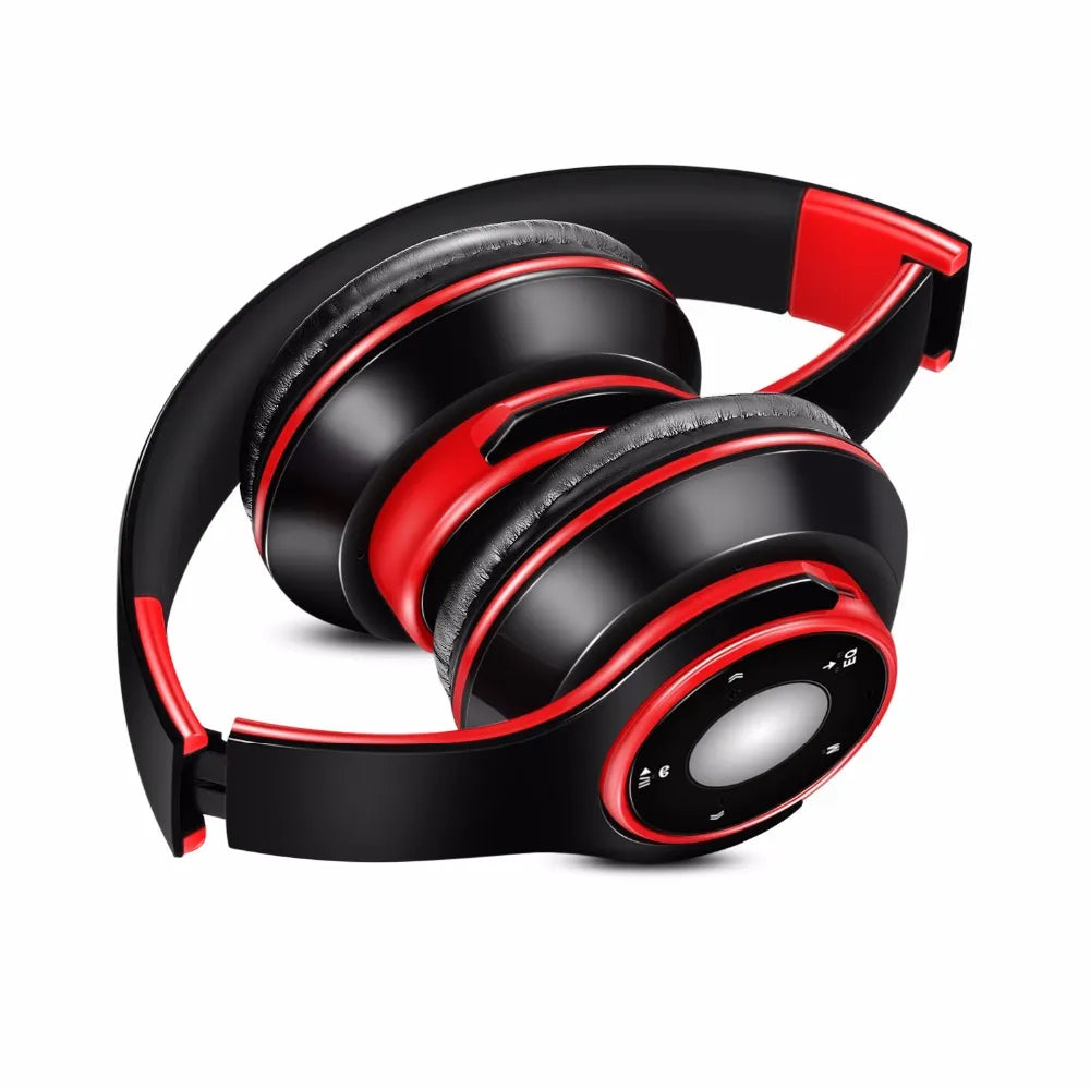 Bluetooth Headset Wireless Headphones Earphone Support SD Card