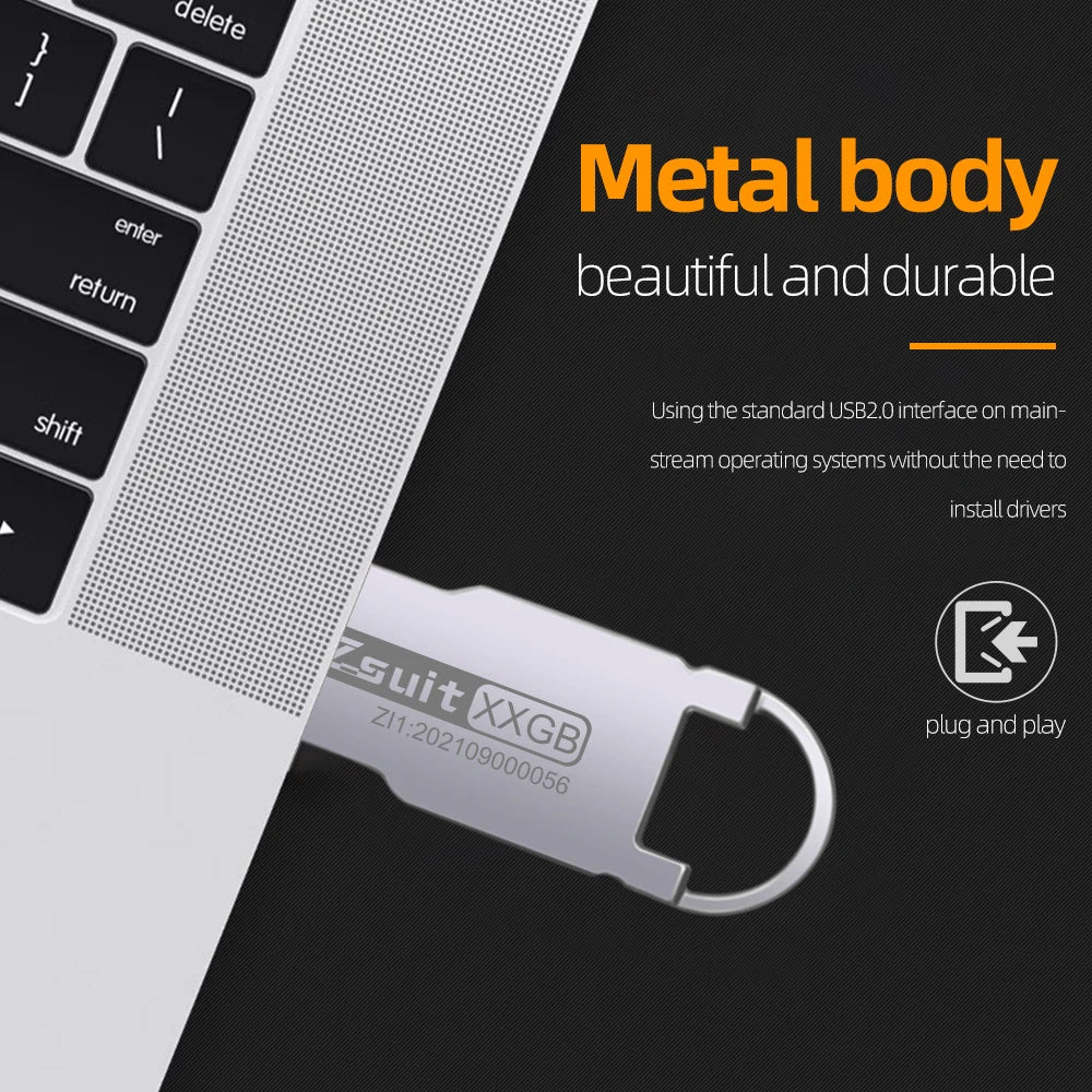 High Speed Memoria Flash Drives Pendrive 64GB 32GB Waterproof