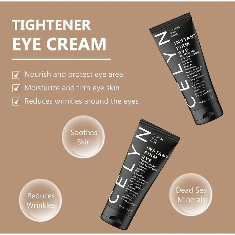 Cëlyn Make Up Eye Firmer Eye Lift Firm Eye Bag Removal Wrinkle Removal Eye Care Eye Cream Remover Dark Circle Eye Pouches