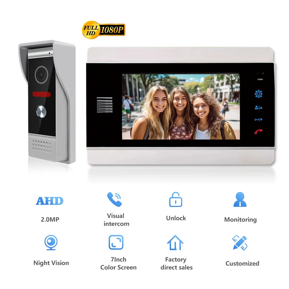 Home Video Intercom Home Night Vision Mobile Detection Doorbell Camera