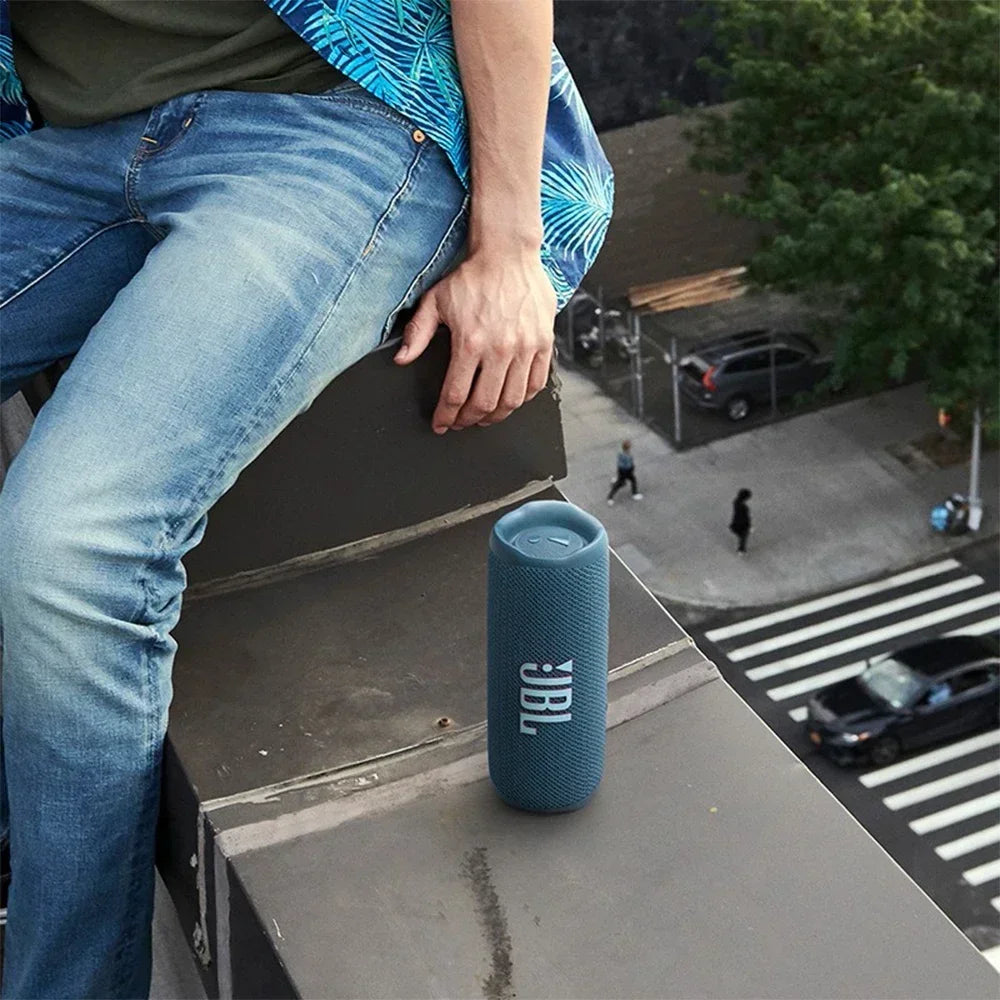 Original JBL Flip 6 Bluetooth Speaker FLIP6 Portable IPX7 Waterproof Outdoor Stereo Bass Music Track Independent Tweeter