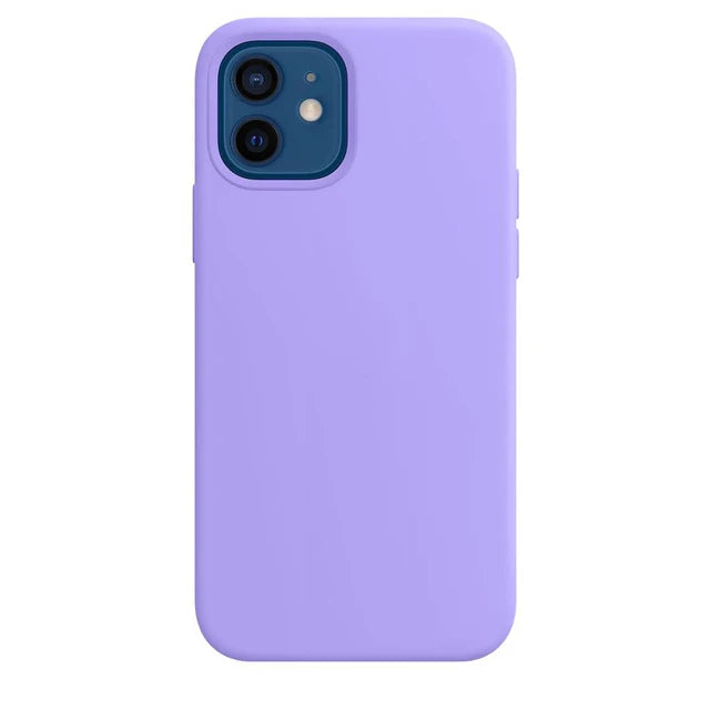 Original Official Logo Silicone Phone Cases for iPhone 11 12 13 14 Pro Max Skin for Apple iPhone 13 14 11 Full Cover Protector