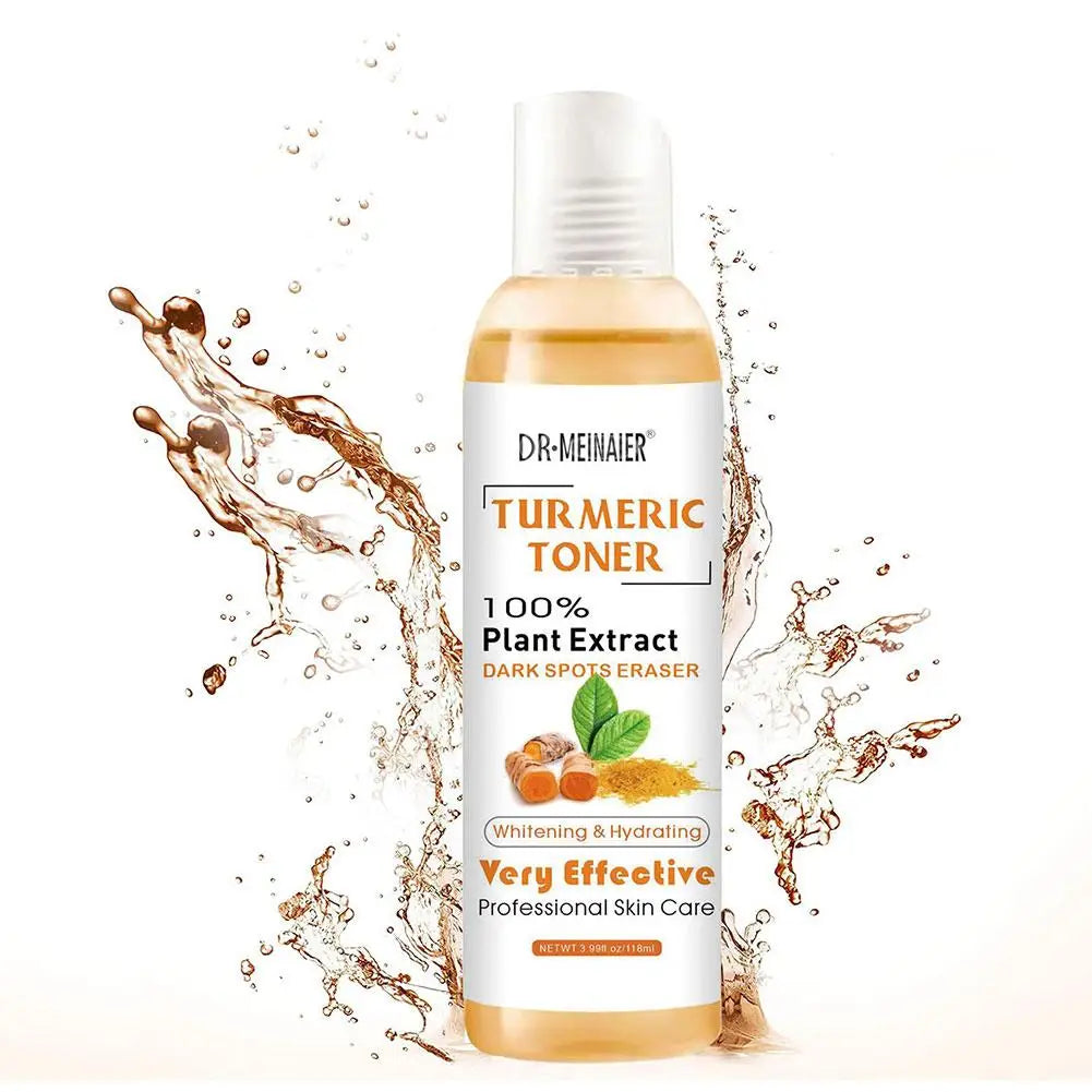 Turmeric Face Serum Whitening Dark Spot Remover Acne Scar Bright Skin Corrector Facial