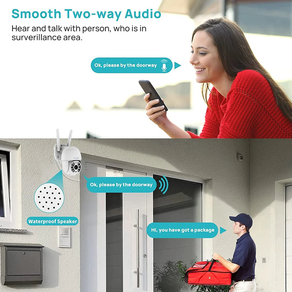 Security Camera System Screen Monitor Plug&Play
