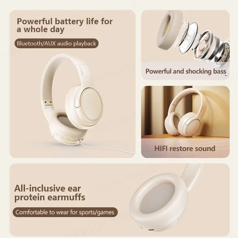 Original Lenovo TH20 Gaming Headphones Dual Mode Headset Wireless