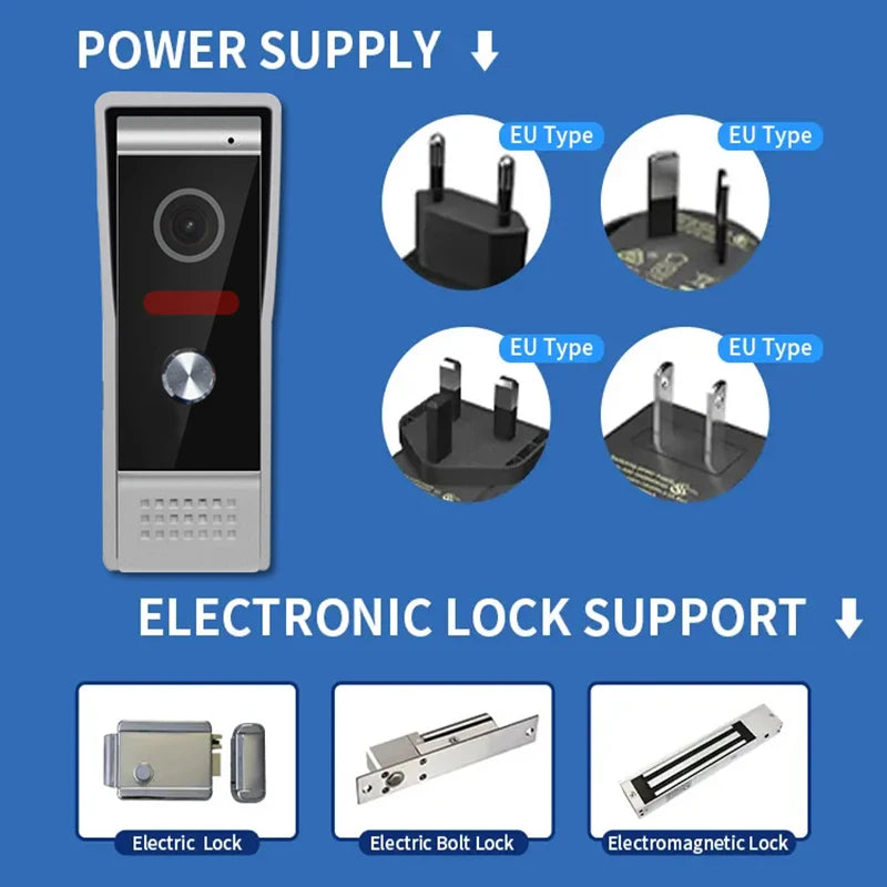 Home Video Intercom Home Night Vision Mobile Detection Doorbell Camera