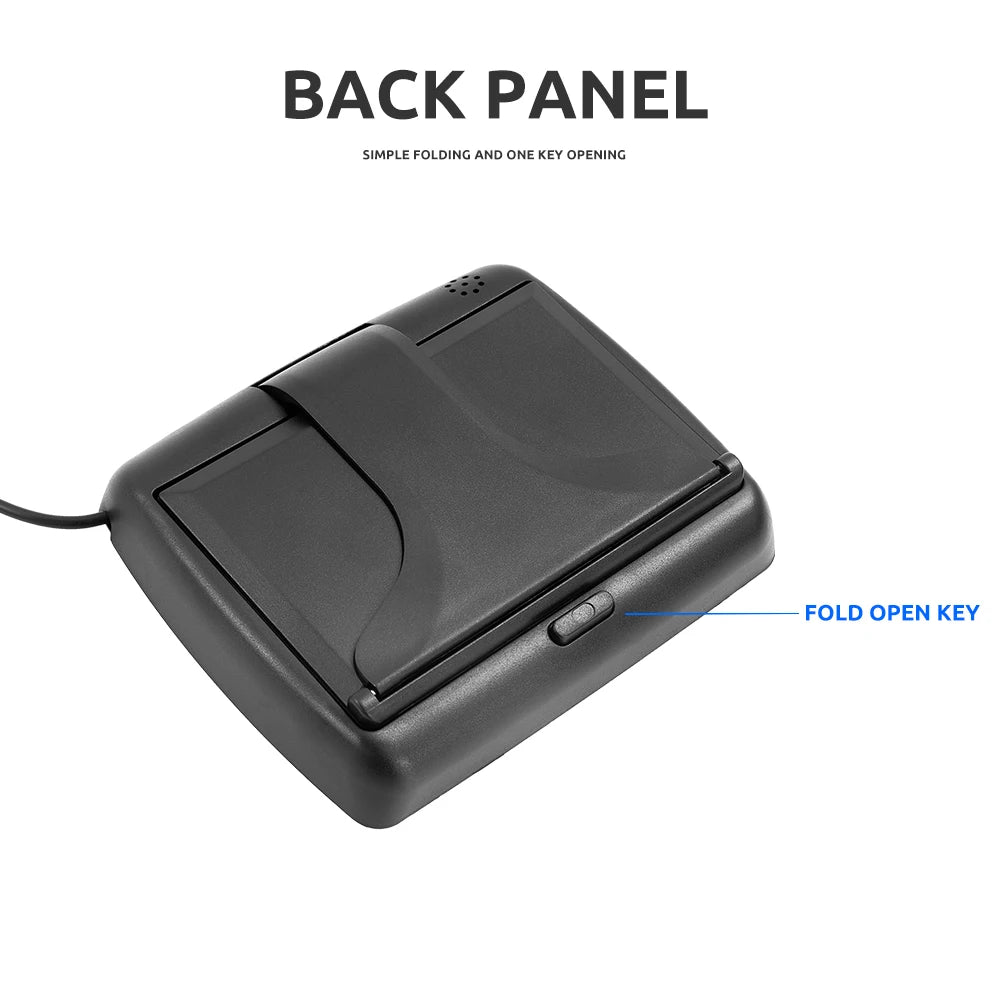 Car Monitor with Rear View Camera LED Backup for Vehicle Parking