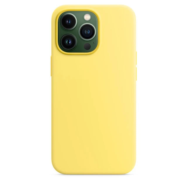 Original Official Logo Silicone Phone Cases for iPhone 11 12 13 14 Pro Max Skin for Apple iPhone 13 14 11 Full Cover Protector