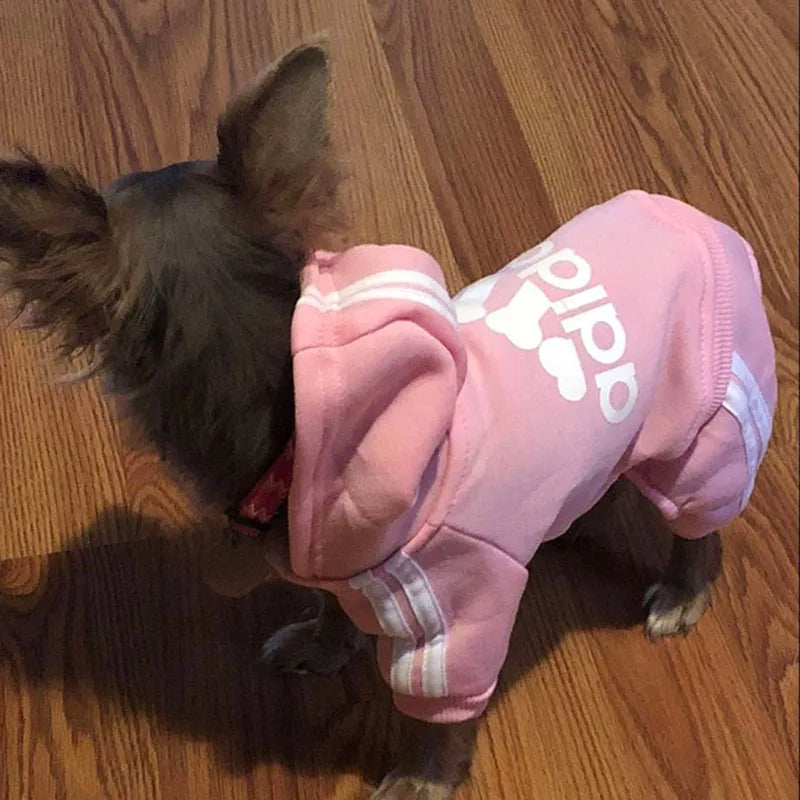 Clothes for Small Dogs Adidog Winter Dog Clothing for Medium Dogs Pet Products Puppy Sweatshirt Coat Chihuahua Costume Dropship