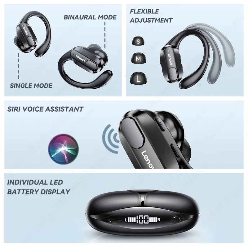 Wireless Headphones with Mic Button Control Noise Reduction