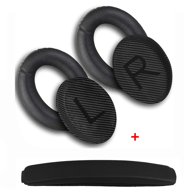 Replacement Ear pads Cushion Earmuffs Earpads Headband For BOSE QC35 for QuietComfort 35 & 35 ii Headphones