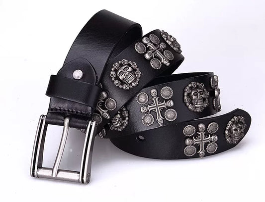 Free Shipping,100% cow leather buckle belt.genuine leather rivet belts,