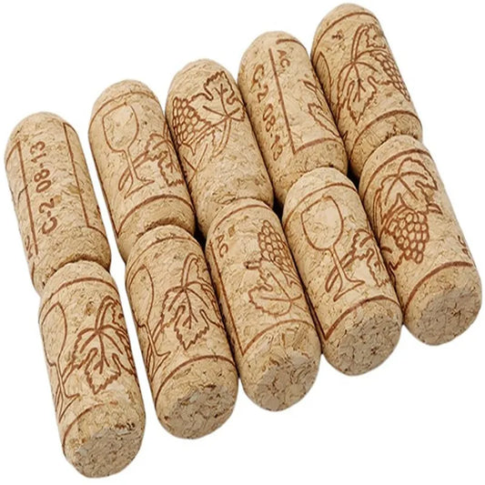 30 50 100 200 Pcs Wine Corks Stopper Reusable Functional Portable Sealing Wine Bottle Stopper for Bottle Bar Tools