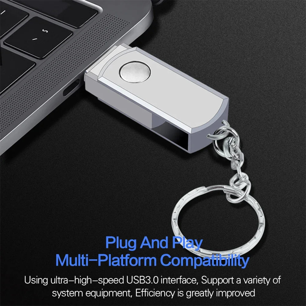 Usb 3.0 16TB High Speed Pendrive 8TB Metal Cle Usb Flash Drive 4TB 2TB Portable