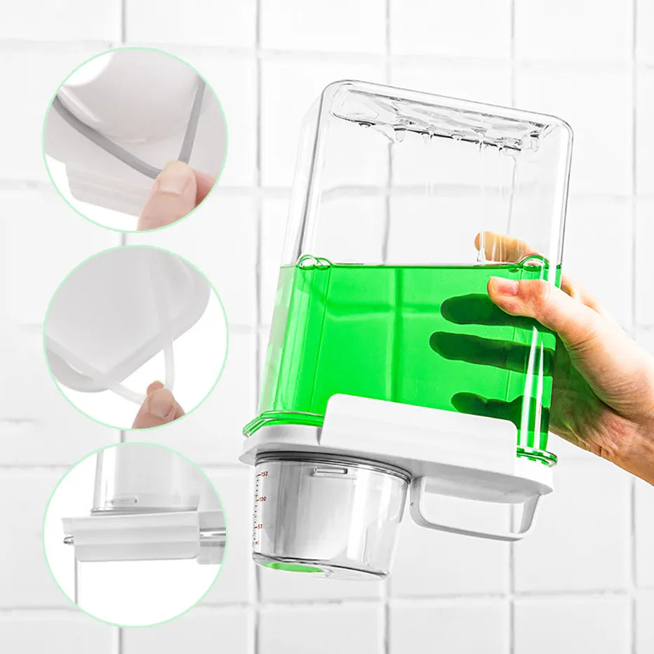 Refillable Laundry Detergent Dispenser Empty Tank