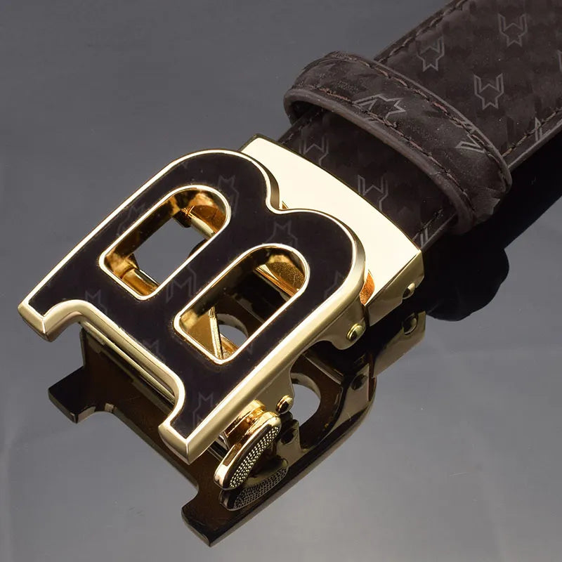High quality designer belts men letter slide buckle genuine leather Waistband luxury famous brand 3.5cm fashion ceinture homme