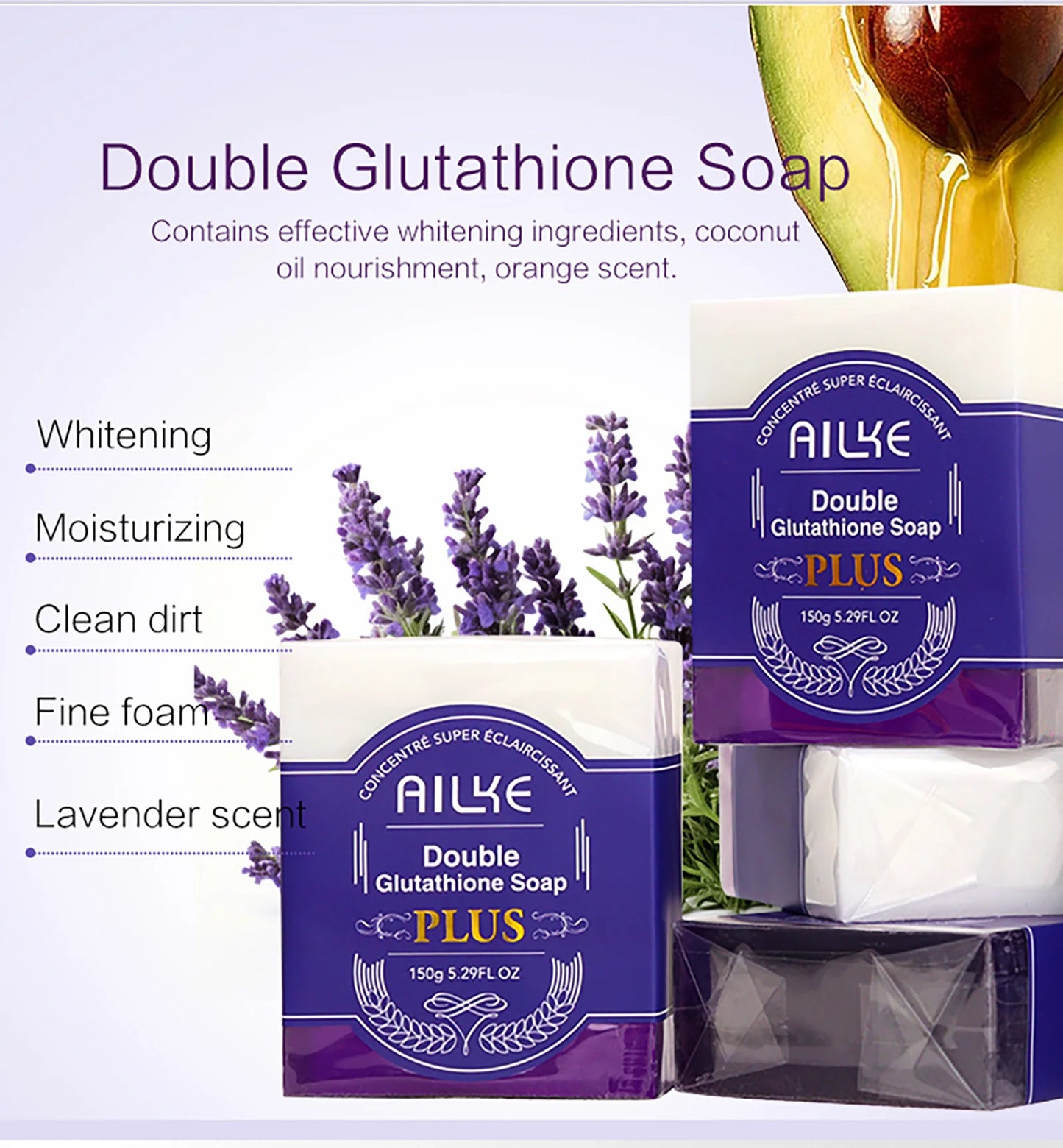 AILKE Glutathione Cream, Advanced Brightening Cream, Bleaching Cream For Age Spots, Dark Spots On Face, Knuckle, Hands, Body