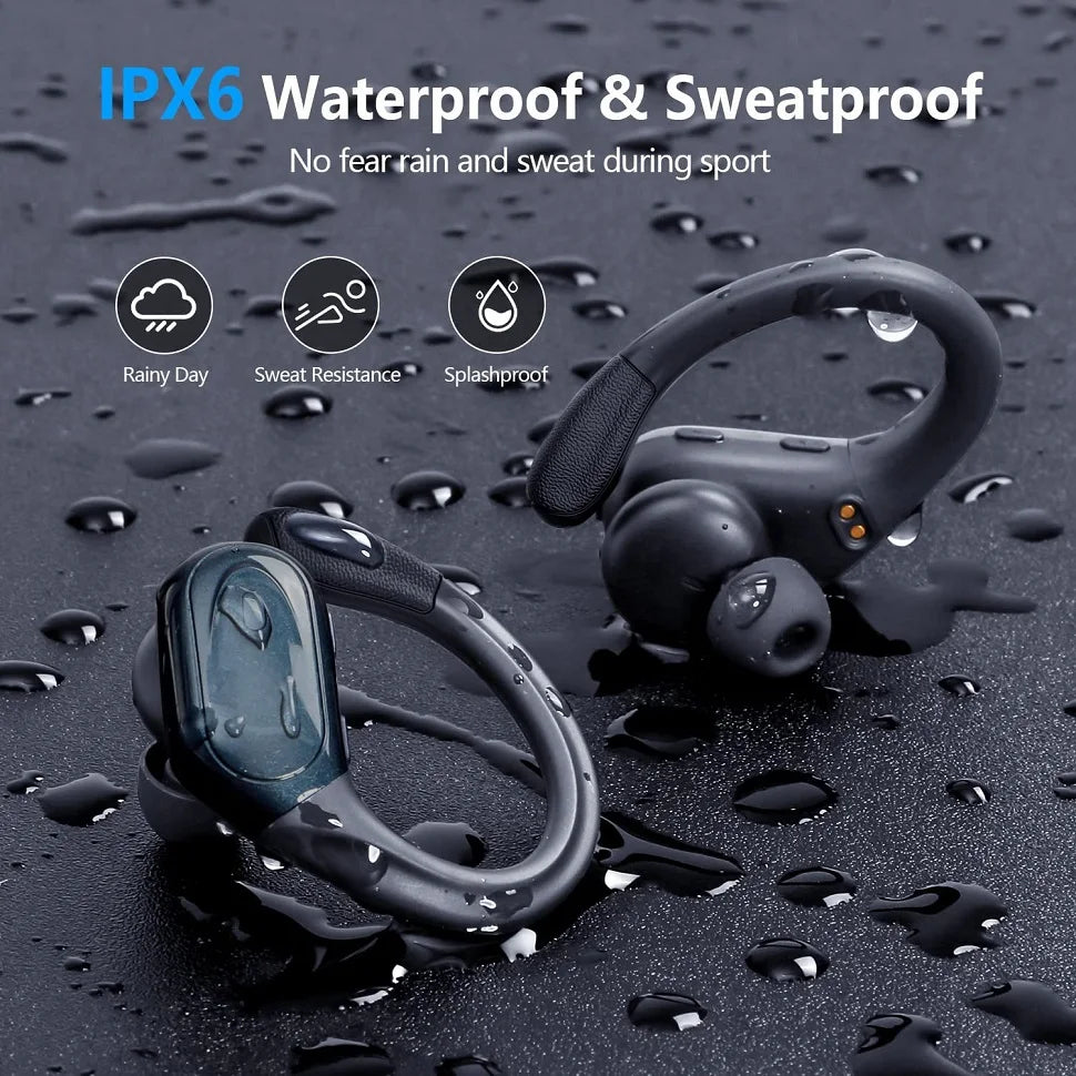Bluetooth 5.3 Earphones True Wireless Headphones with Mic