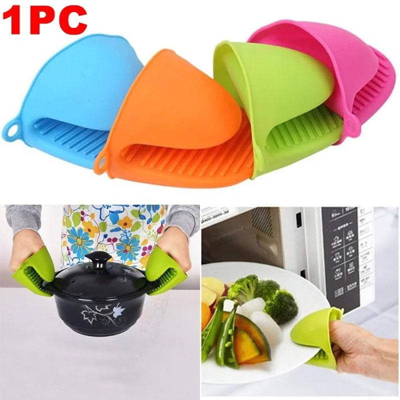 Oven Gloves Silicone Heat Resistant Cooking Pinch Mitts