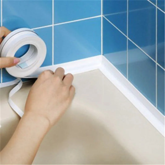 Strip Tape Caulk Strip Self Adhesive Waterproof Wall Sticker Sink