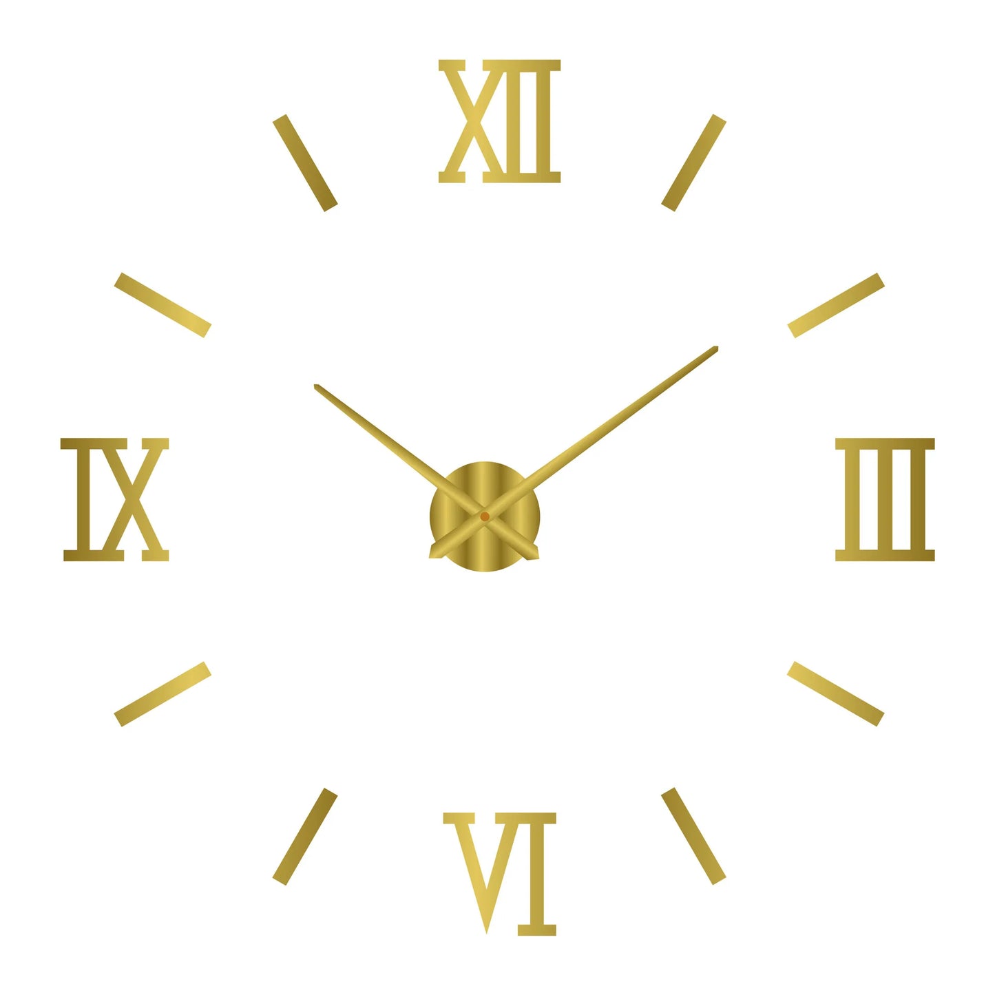 Large Wall Clock 3D DIY Quartz Clocks Fashion Watches