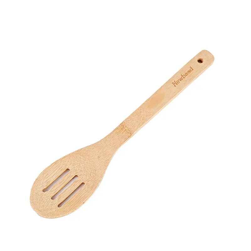 5pcs Set Of Bamboo Shovel Spoon Kitchen Utensils