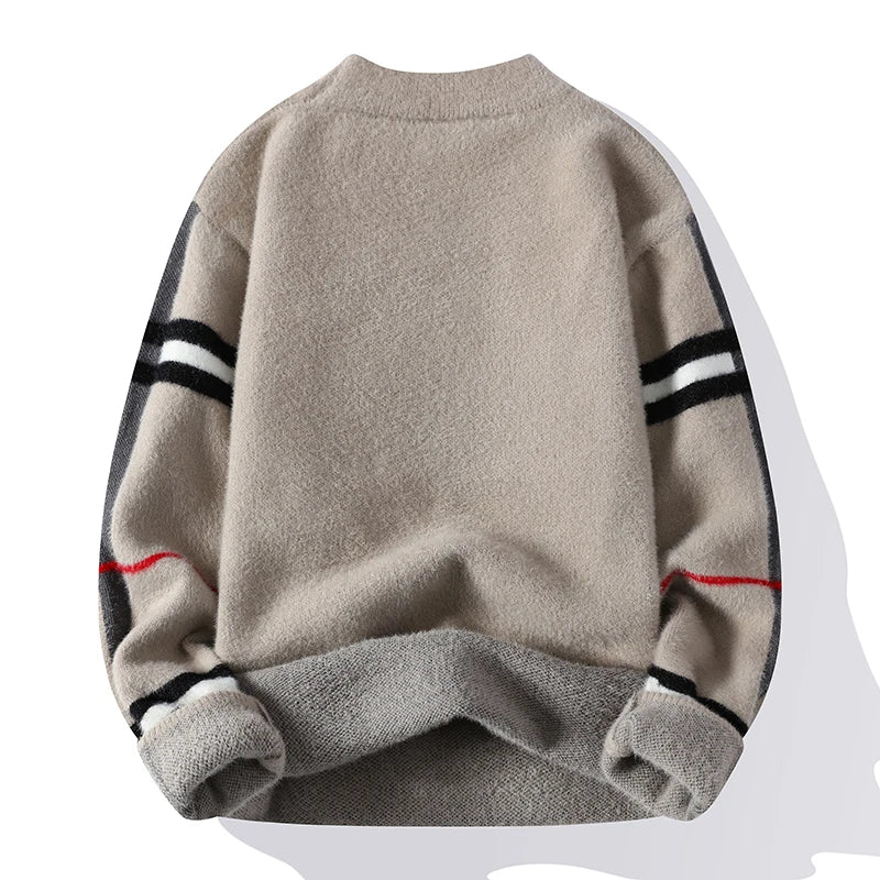 Men's Pure Mink Cashmere Sweater