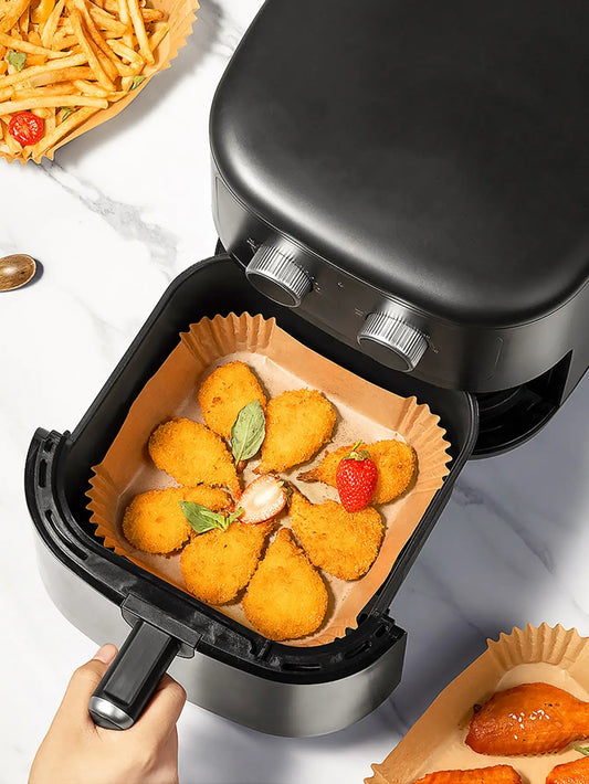 Wood Pulp Steamer Cheesecake Air Fryer Accessories Baking
