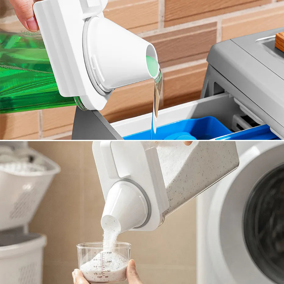 Refillable Laundry Detergent Dispenser Empty Tank