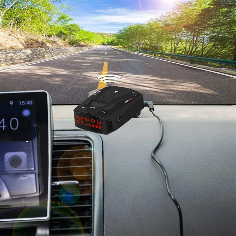 Radar Detector for Cars Radar Detector for Cars with Voice Prompt Speed Vehicle Speed Alarm System 12v Electronic Dog Detector