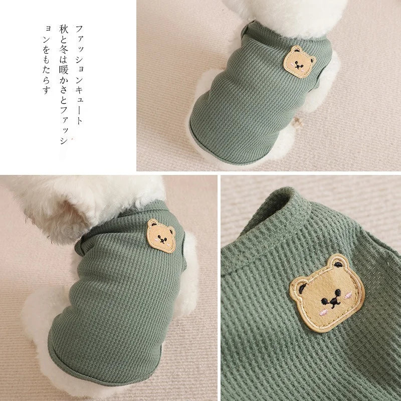 Summer Cool Dog Clothes New Dogs Pet Vest For Puppy Breathable Vest T-shirt Costume Bulldog Dog T-shirt Outdoor Pets Clothing