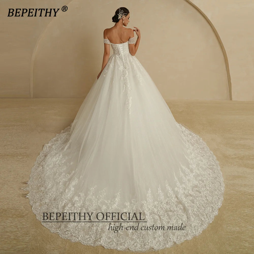 BEPEITHY Princess Sweetheart Wedding Dress