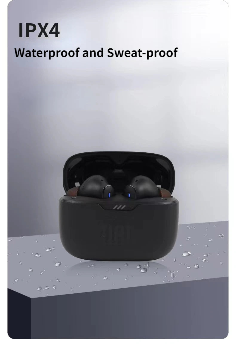 JBL Tune 230NC TWS Wireless Bluetooth Noise Cancelling Earbuds Stereo Pure Bass Earphones Waterproof Headphones Smart Sport