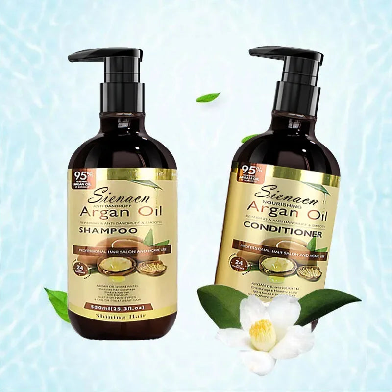 100ml/500ml/1000ml 95% Pure Natural Organic Sulphate Free Moroccan Argan Oil Shampoo Morocco Hair Care Product Free Shipping