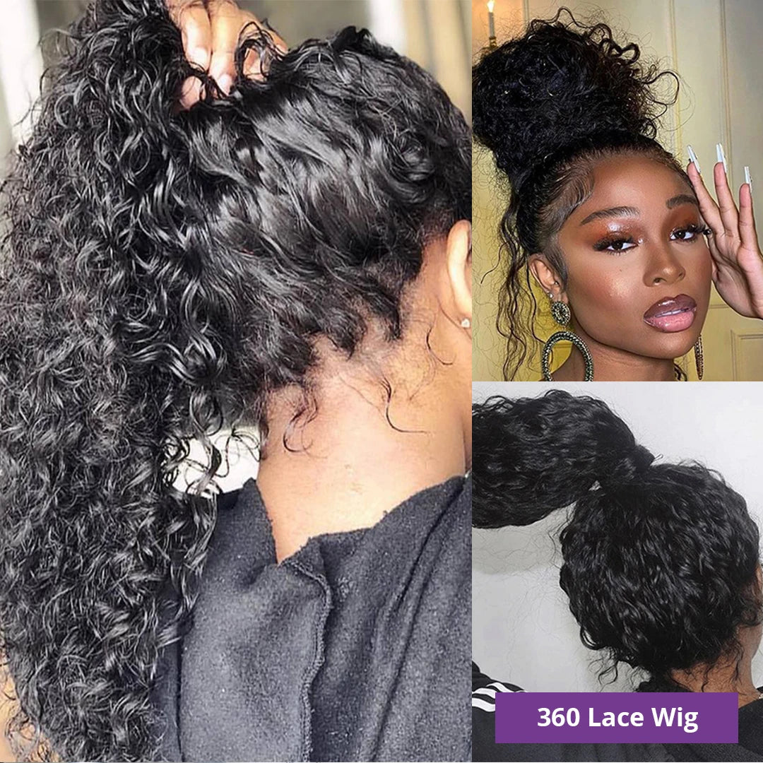 360 Full Lace Wig Human Hair Pre Plucked 13x4 Lace