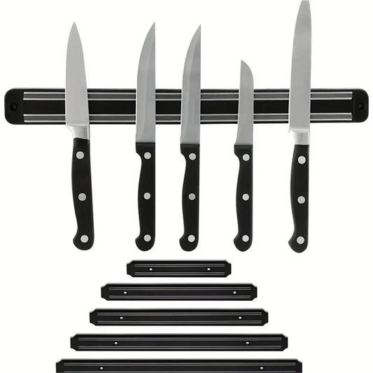 A Magnetic Wall Mounted Knife Holder, Storage Rack for Kitchen Utensils, Warehouse Tools, and Kitchen Small Tools