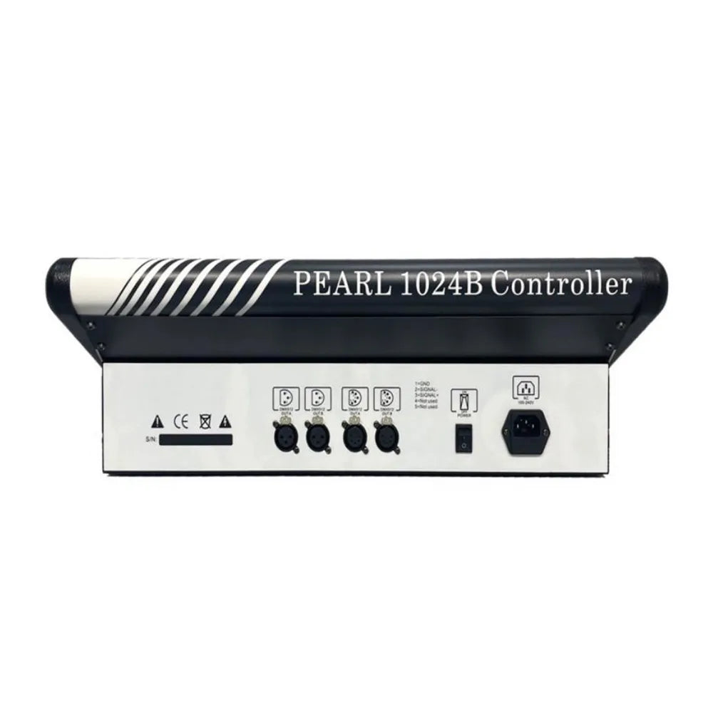 Beautiful Mixer Fold Pearl 1024B Controller Pro DMX 512 Console 1024Channels 4 Output MA Key Lighting Button Desk Flight Case