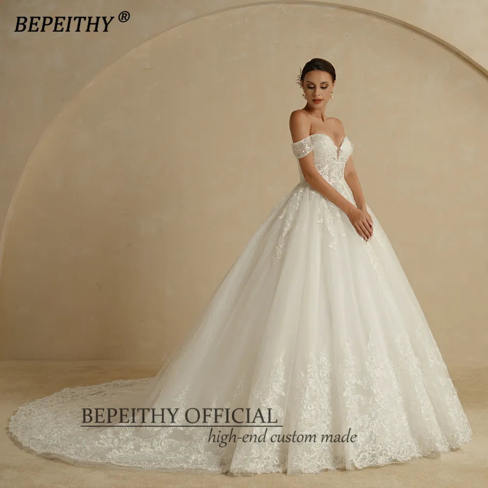 BEPEITHY Princess Sweetheart Wedding Dress