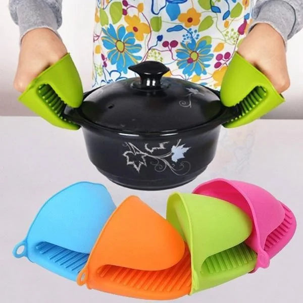 Oven Gloves Silicone Heat Resistant Cooking Pinch Mitts