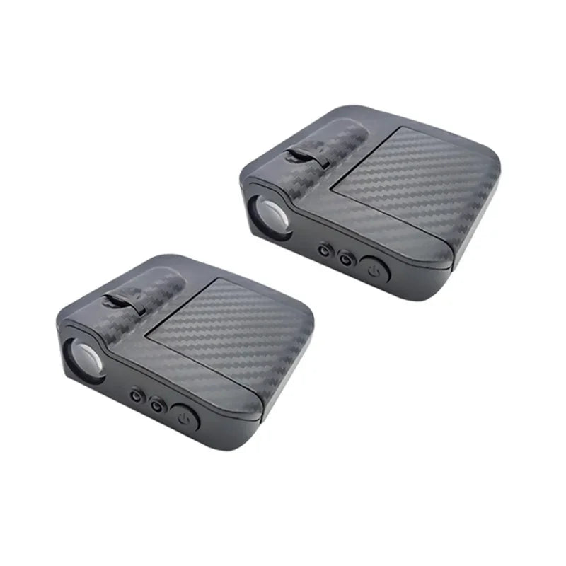 2pcs Car Logo Wireless Courtesy Car Door Projector LED Shadow Lights Lamp Car Accessories For Universal vehicle models