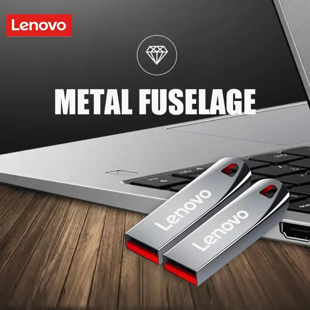 Lenovo 2TB Usb 3.0 Flash Drives High Speed Metal Pendrive 1TB 512GB 256GB Portable Usb